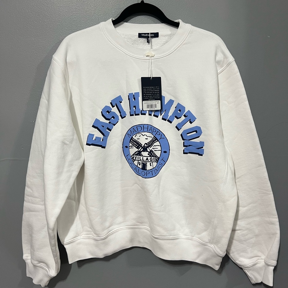 Madhappy NWT Hamptons Crewneck